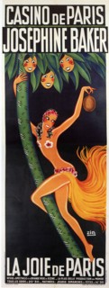 Casino de Paris. Josephine Baker. La Joie de Paris, ca 1932. Creator: Zig (Louis Gaudin) (1882-1936).