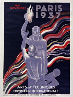 Cappiello, affiche pour l'Exposition Universelle de 1937