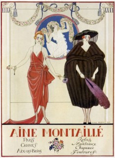 Aine-Montaillé, 1920. Creator: Barbier, George (1882-1932).