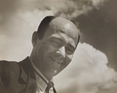 El Lissitzky in Moscow, 1932. Creator: Prechner, Mikhail Grigoryevich (1911-1941).