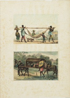 Retour, a la ville, d'un propriétaire de chacra, 1835. Creator: Debret, Jean-Baptiste (1768-1848).