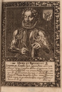Portrait of the poet Luís Vaz de Camões (c.1524-1580), 1624. Creator: Faria, Manuel Severim de (1583-1655).