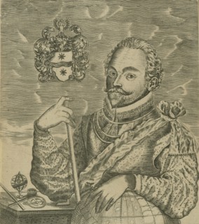 Portrait of Sir Francis Drake, 1628. Creator: Vaughan, Robert (c. 1600-before 1663).