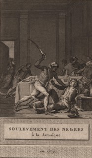 Uprising of the black slaves in Jamaica in 1760, 1800. Creator: David, François-Anne (1741-1824).