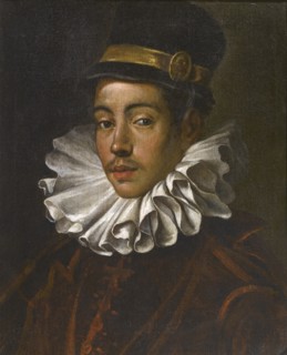 Portrait of Ito Mancio, ca 1585. Creator: Tintoretto, Domenico (1560-1635).