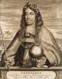 Emperor Leopold I (1640-1705) (From: Schauplatz des Krieges), 1675. Creator: Anonymous.