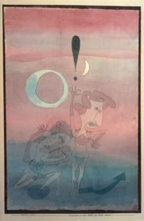 Hauptszene aus dem Ballet Der falsche Schwur (Main Scene from the Ballet The False Oath), 1922. Creator: Klee, Paul (1879-1940).