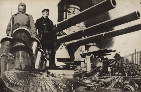 The Red Army. Illustration from USSR Builds Socialism, 1933. Creator: Lissitzky, El (1890-1941).