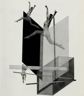 Human mechanics (Varieté). From The stage at the Bauhaus (Die Bühne im Bauhaus), 1925. Creator: Moholy-Nagy, László.