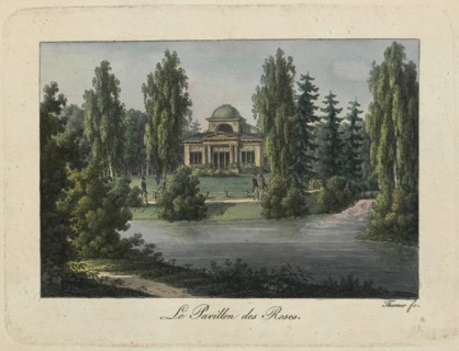 The Rose Pavilion in Pavlovsk Park, 1810s. Creator: Thurner (active first quarter of the 19th century).