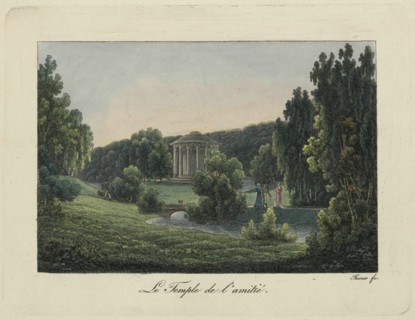 View of the Friendship Temple in Pavlovsk, 1810s. Creator: Thurner (active first quarter of the 19th century).