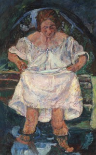 La femme entrant dans l'eau (Woman Entering the Water), ca 1931.