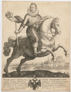 Portrait of Ferdinand II (1578-1637), Holy Roman Emperor, 1630.