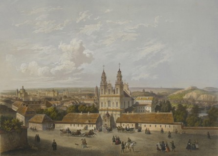 The Mission Church in Vilnius, 1847.