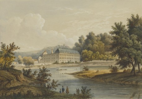 Jesuits residence at Zakret, near Vilnius, 1847-1852.