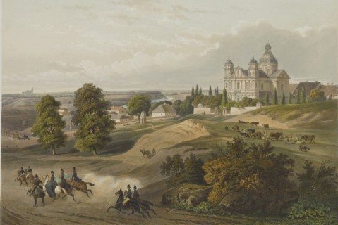 Antakalnis (The place on hills), suburb of Vilnius City, 1847-1852.