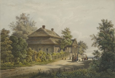Mereczowszczyzna, birthplace of Tadeusz Kosciuszko, 1847-1852.