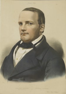 Portrait of the composer Stanislaw Moniuszko (1819-1872), c1850.