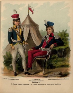 General Jan Henryk Dabrowski and Tadeusz Kosciuszko, Early 19th century.