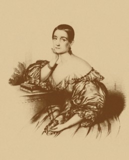 Portrait of the actress and singer Nadezhda Vasilyevna Repina (1809-1867), 1830s.