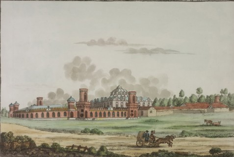 The Peter's Palace in Moscow, Between 1792 and 1820.