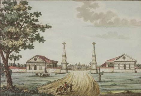 Moscow City Gates, Between 1792 and 1820.