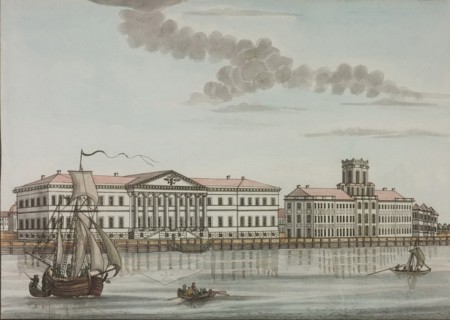 The Academy of Science in St. Petersburg, Between 1792 and 1820.