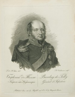 Portrait of Field marshal Count Mikhail Barklay-de-Tolli (1761-1818), 1813.