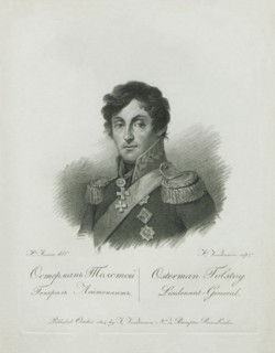 Portrait of Count Alexander Ivanovich Ostermann-Tolstoy (1772-1857), 1813.
