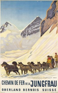 Chemin de Fer de la Jungfrau, 1925.