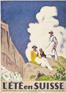 L'ete en Suisse, 1921.