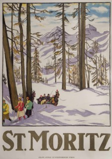 St. Moritz, 1918.