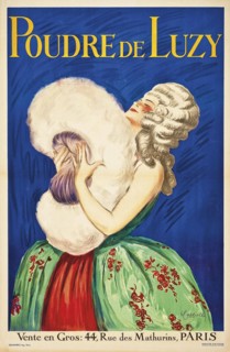 Cappiello, affiche pour la poudre de Luzy, 1919