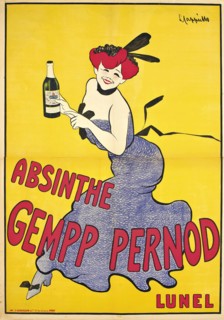 Cappiello, affiche pour l'absinthe Gempp-Pernod, 1903