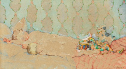 Afternoon nap, 1931.
