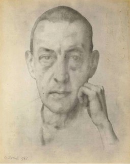 Portrait of the composer Sergei Rakhmaninov (1873-1943), 1925.