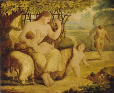 Adam and Eve. The first parents, 1780s.