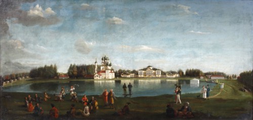 View of the Ostankino Estate, 1833.