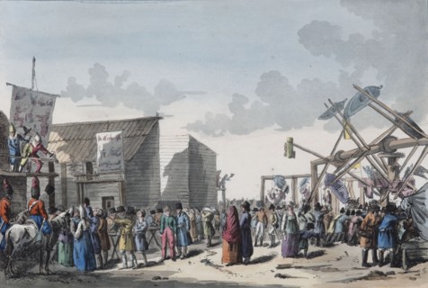 Swing Ride at a Russian Fair, 1821.
