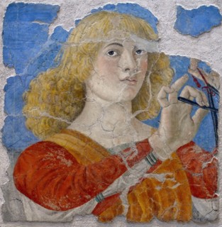 Musician angel, c1480.
