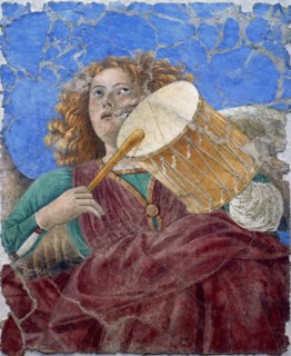 Musician angel, c1480.