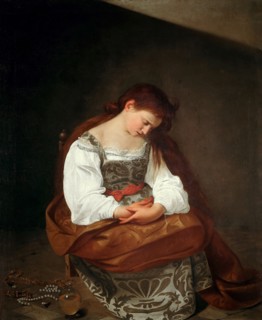 The Repentant Mary Magdalene, ca 1595.