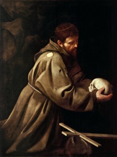 Saint Francis in Meditation, c1608-1610.
