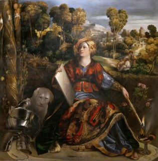 The sorceress Melissa, ca 1521-1525.
