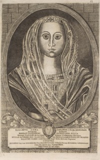 Elzbieta Radziwill (Sakowicz). From: Icones Familiae Ducalis Radivilianae, 1758.