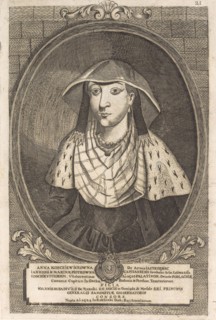 Anna Radziwill (Kostewicz). From: Icones Familiae Ducalis Radivilianae, 1758.
