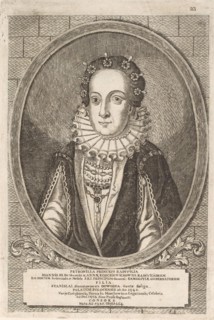Petronela Radziwill (Dowojno). From: Icones Familiae Ducalis Radivilianae, 1758.