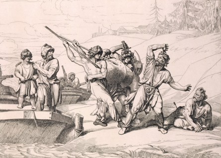 The Death of Askold and Dir, 1832.
