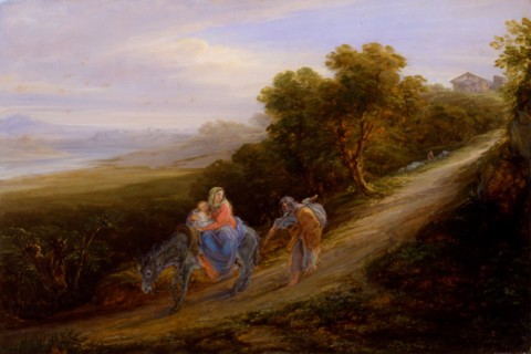The Flight into Egypt.