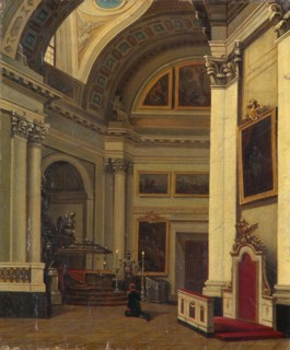 Last Minutes of Emperor Alexander I's Stay in St Petersburg on 1 September 1825, after 1825.